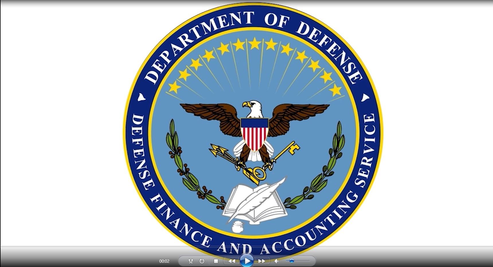 This image is the DFAS Official Seal