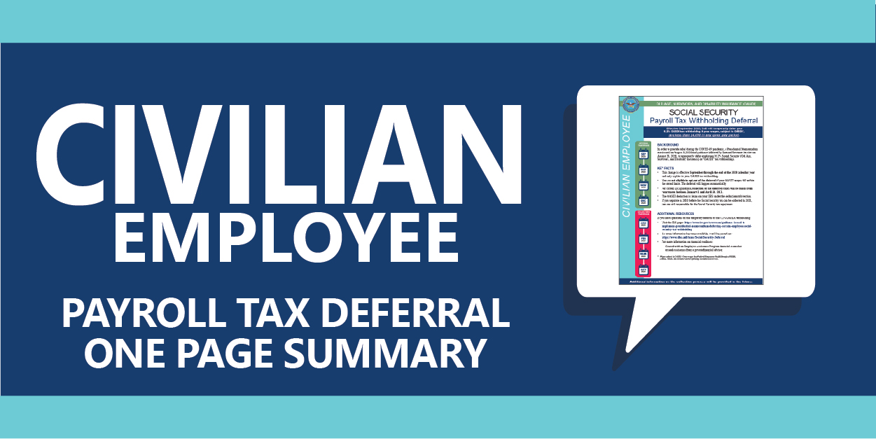 raphic links to Civilian Fact Sheet on Tax Deferral raphic links to Civilian Fact Sheet on Tax Deferral
