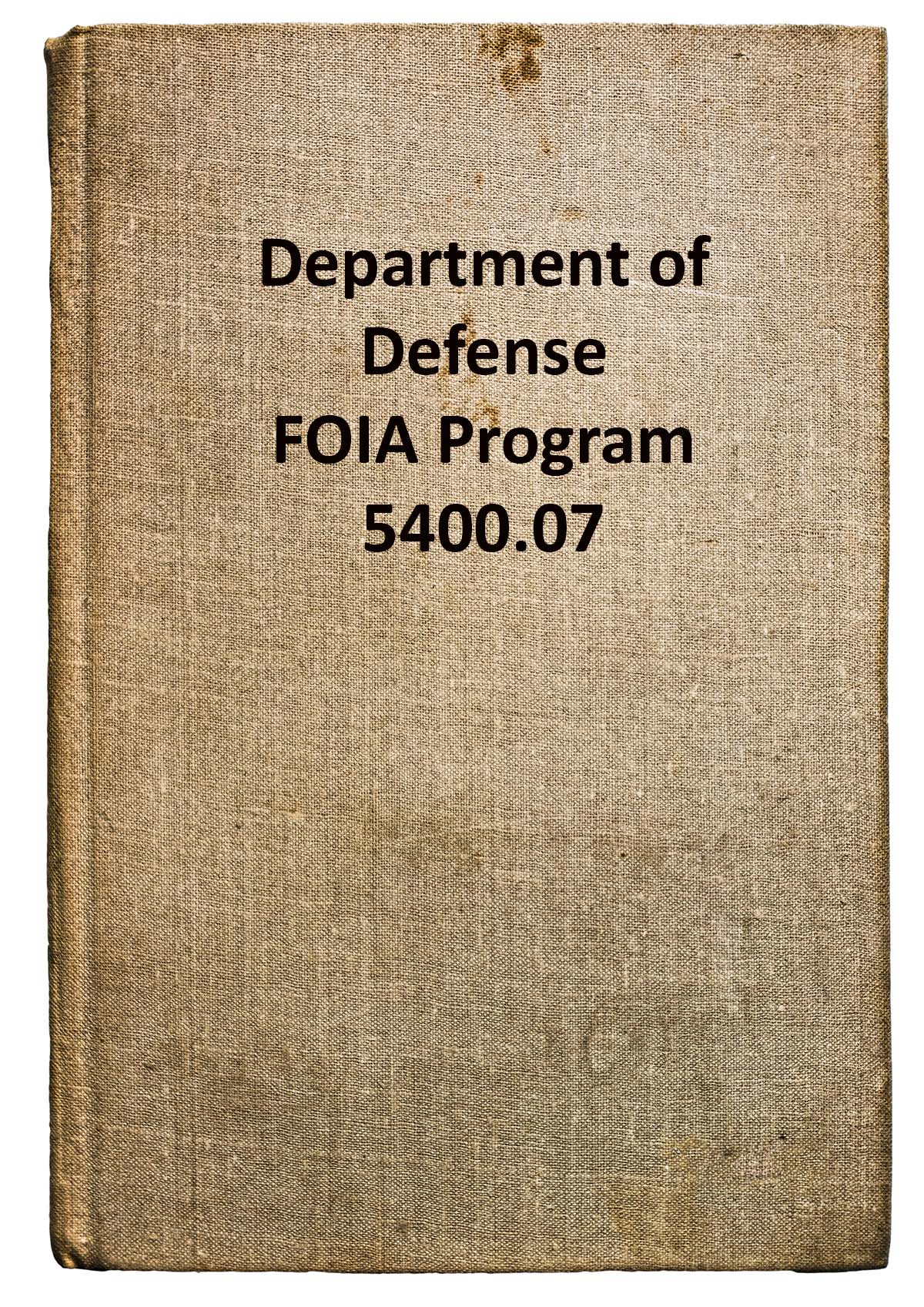 This is a graphic and link to the Department of Defense Freedom of Information Program Instruction