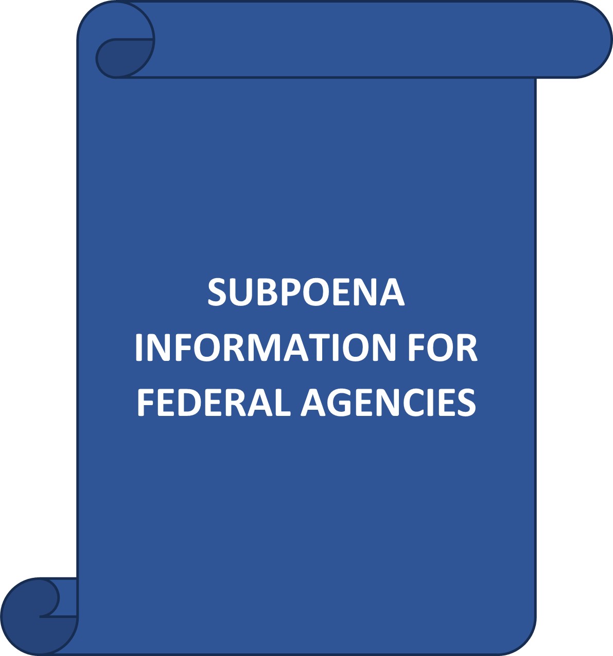 This graphic provides a link to requesting subpoenas for Federal employees and investigators
