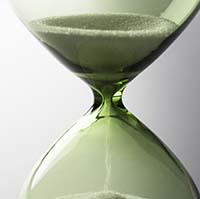 This is a picture of an hourglass