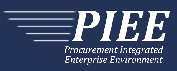 This is the Procurement Integrated Enterprise Environment logo This is the Procurement Integrated Enterprise Environment logo