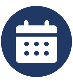 Decorative calendar icon. Decorative calendar icon.